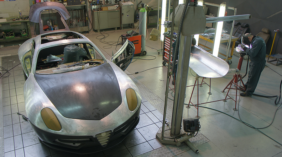 Carrozzeria Touring Disco Volante staat voltooid in Genève! 