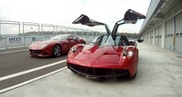 Have your choices: Huayra or F12berlinetta?