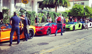 Lamborghini показала Aventador LP700-4 Roadster в Майами
