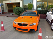 Tambien pintado en el color Fire Orange: BMW M3 E92 Tiger Edition