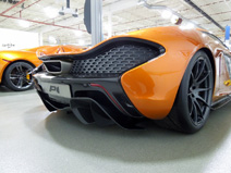 McLaren P1 shows up at Lake Forest Sports Cars in Lake Bluff Illinois