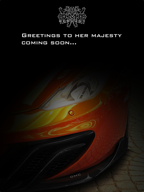 Teaser: DMC Germany tunes the McLaren MP4-12C