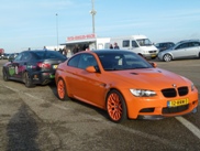 Una BMW M3 E92 tutta arancione!