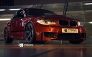 BMW 1M Coupe napompowane przez Prior-Design