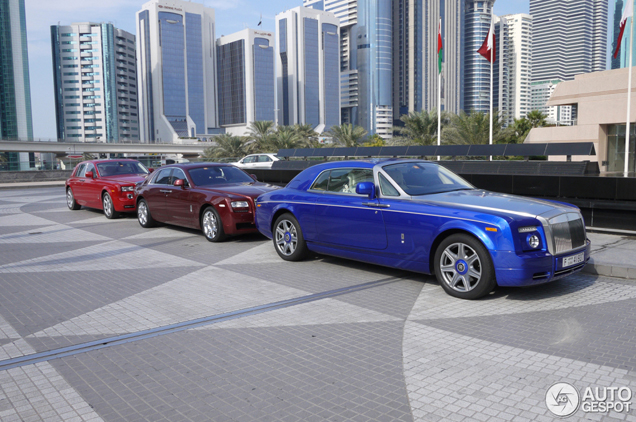 Op en top Dubai: kleurrijke Rolls-Royce combo!