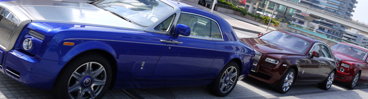 Avvistate a Dubai tre diverse Rolls-Royce!