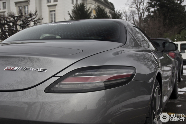 The first Mercedes-Benz SLS AMG GT is now spotted!