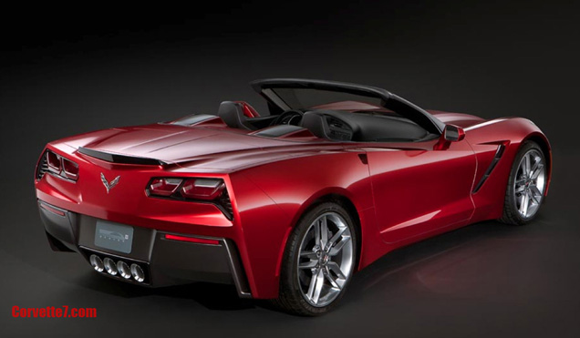 Corvette Convertible will be shown in Geneva