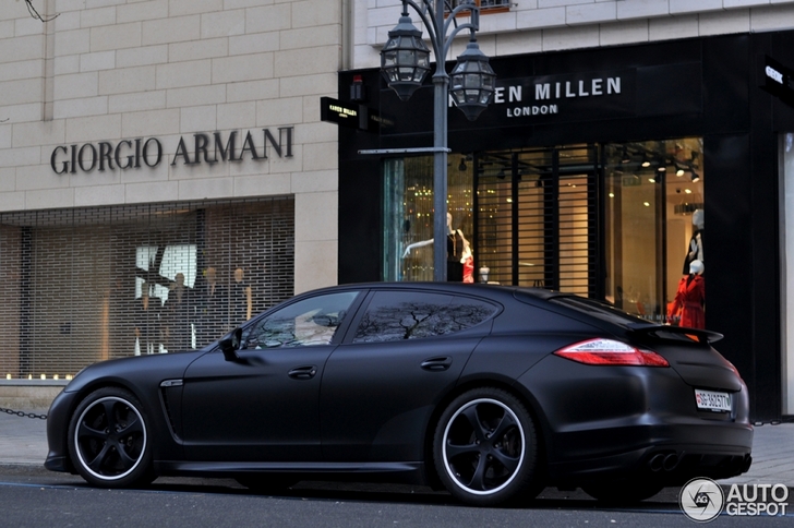 Black en lekker: Porsche Panamera Turbo Techart