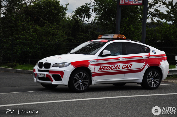 Special BMW X6 M(edic) spotted