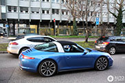 Porsche 991 Targa schon gespottet!