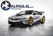 La BMW i8 reçoit un spoiler par ALPHA-N Performance