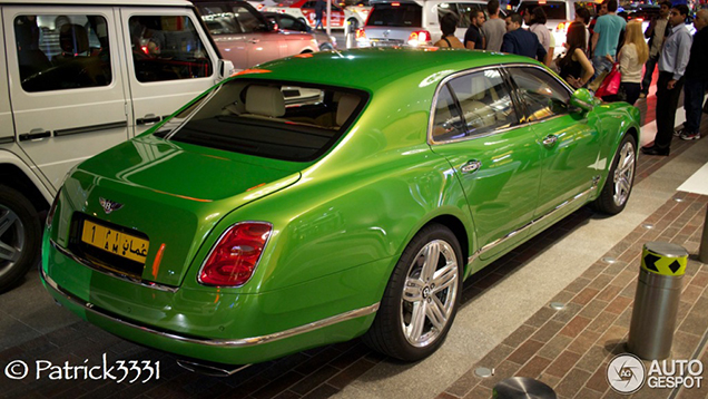 Bentley Mulsanne in Dubai is om op te eten 