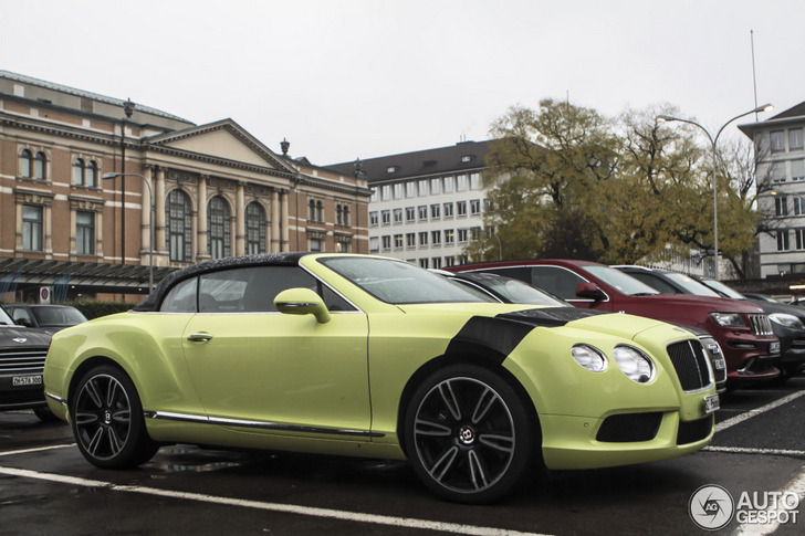 Deze Bentley Continental GTC V8 is wel heel uniek uitgevoerd