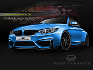 BMW M4 with a widebody is coming up