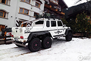 Ultimatives Winterauto in Kitzbühel gespottet: G-Klasse 6x6
