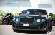 Verdele inchis pe Bentley Continental Supersports arata uimitor