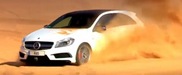 Movie: A45 AMG feels at home in the Sahara