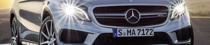 Faceti cunostinta cu Mercedes-Benz GLA 45 AMG!