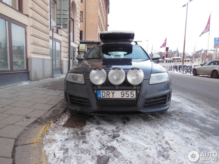 Audi RS6 Avant volledig winterproef voor strenge Zweedse winter