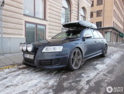 Audi RS6 Avant completely ready for the Swedish winter