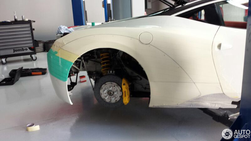 Eerste update bouwproces Liberty Walk 458 Italia 