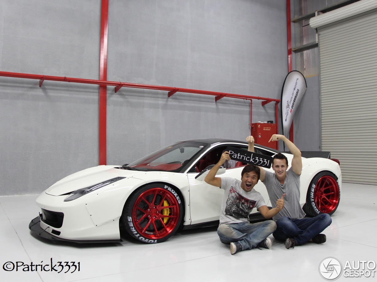 Liberty Walk 458 Italia is klaar! 