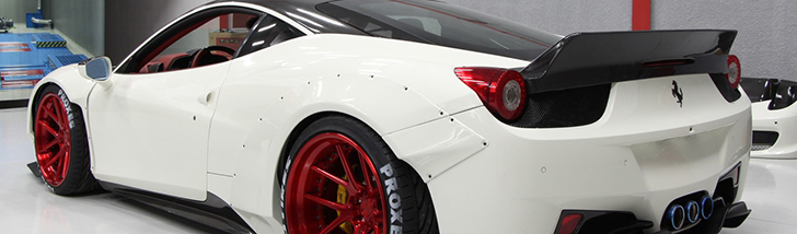 Chiếc Liberty Walk 458 Đã Sẵn Sàng!