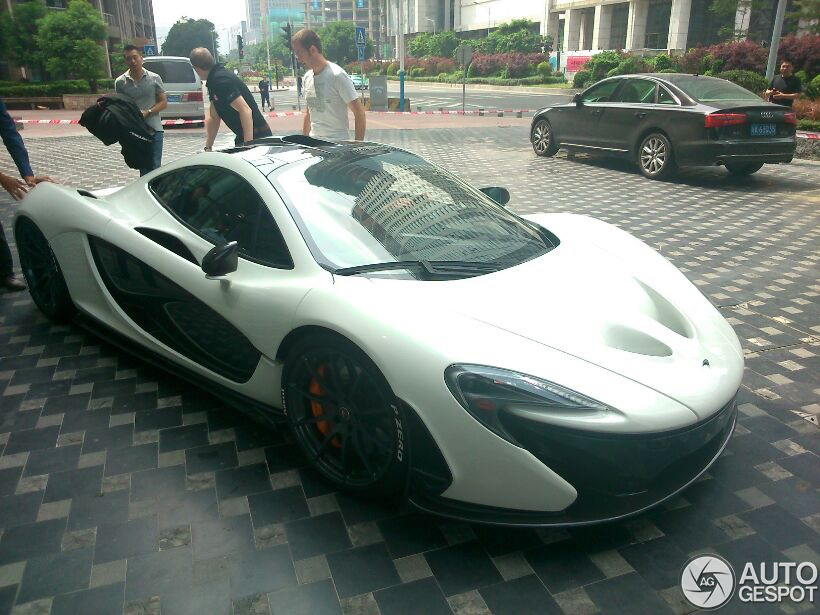 McLaren P1 gepresenteerd in Guangzhou