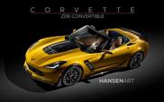 Rendering makes the Corvette C7 Stingray Z06 very desirable