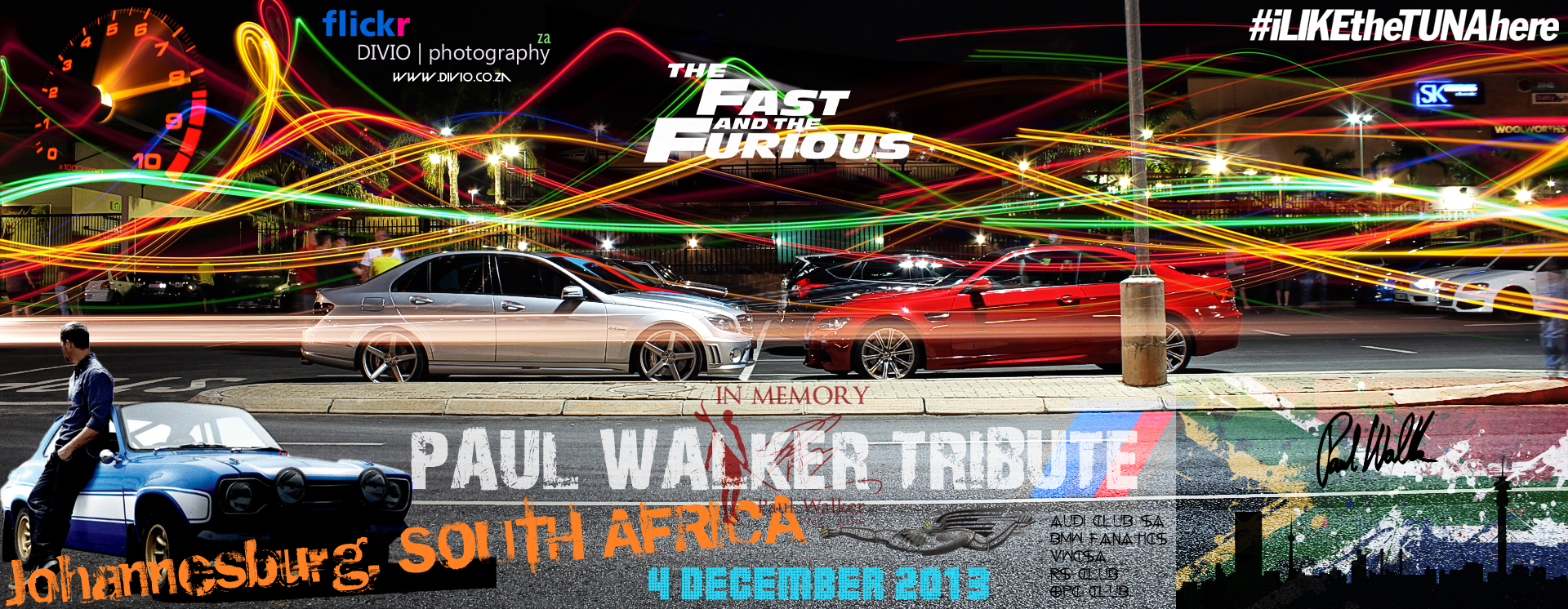 Event: Paul Walker Tribute Run in Johannesburg
