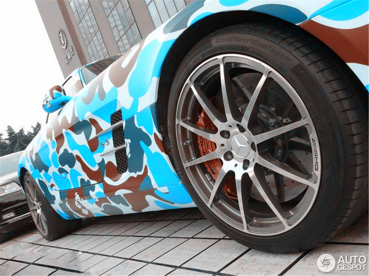 Wat moet je ophebben om deze SLS AMG te creëren?