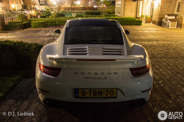 Spot van de dag: Porsche 991 Turbo S 