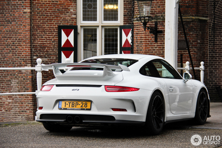 Spot van de dag: Porsche 991 GT3