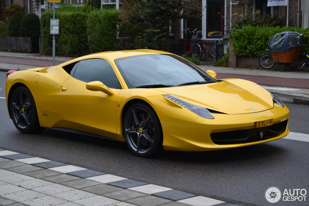 Spot van de dag: Ferrari 458 Italia