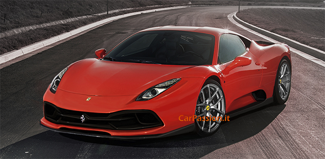 Rendering: Ferrari M458 T 