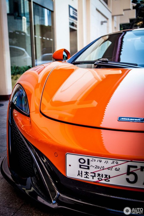 McLaren 650S Spider is prachtig in Zuid-Korea