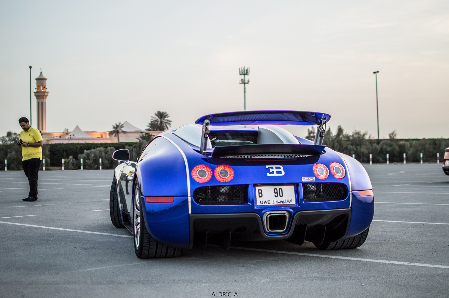 Fotoshoot: Bugatti Veyron 16.4 in Dubai