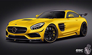 German Special Customs tunes the AMG GT in Photoshop