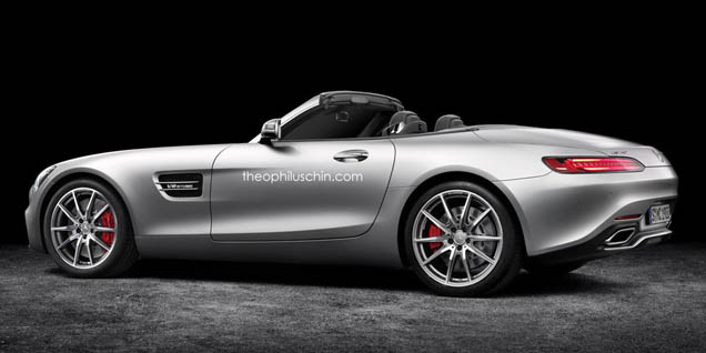 Rendering: Mercedes-AMG GT Roadster