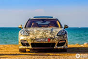 Camouflaged Porsche Panamera Turbo S spotted in Morocco