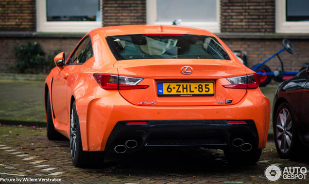 Spot van de dag: Lexus RC F