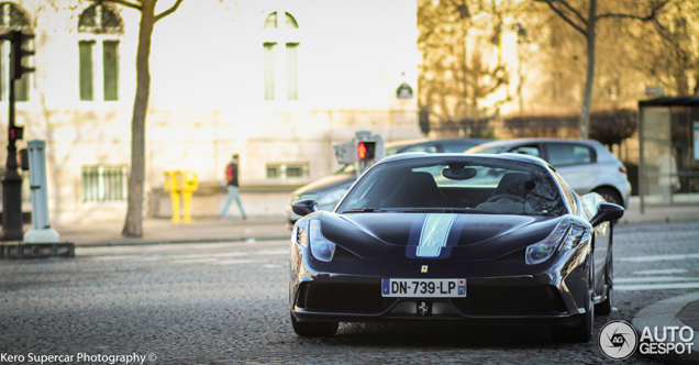 Ferrari Speciale A in kleur Pozzi Blue is prachtig