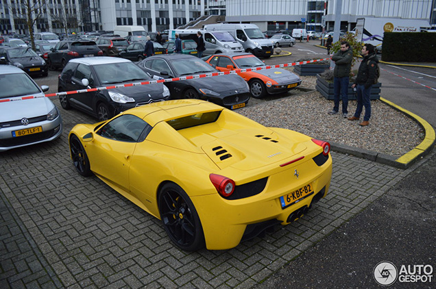 Spot van de dag: Ferrari 458 Spider