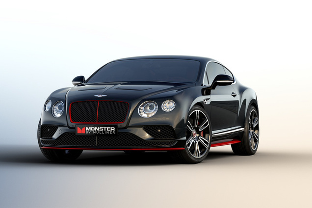 De Bentley Continental GT V8 S krijgt een audiosysteem van Monster