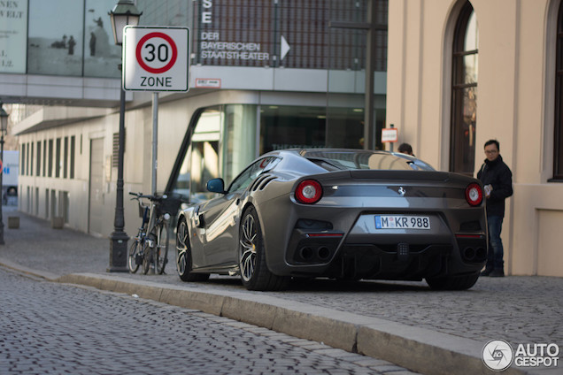 Ferrari F12tdf, ditmaal in München