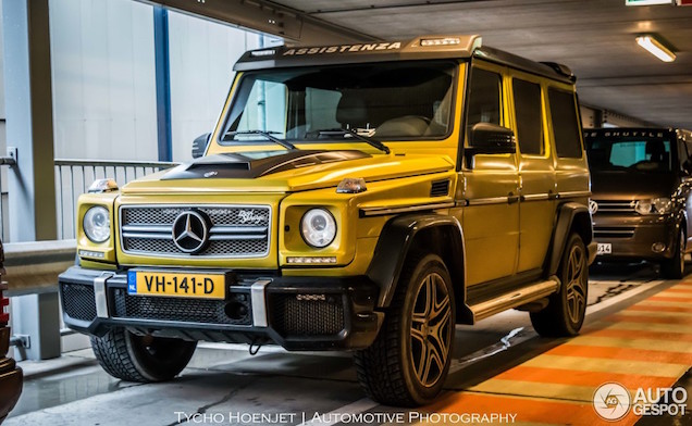 Spot van de dag: Mercedes G65 AMG op grijs kenteken