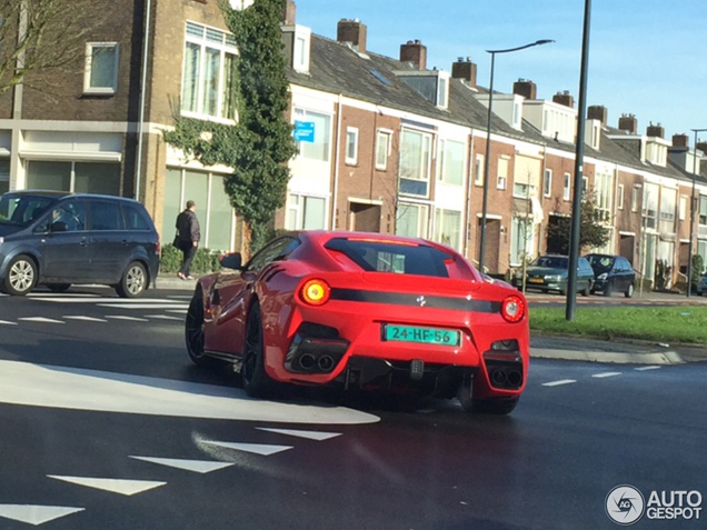 Eerste Ferrari F12tdf in Nederland gespot