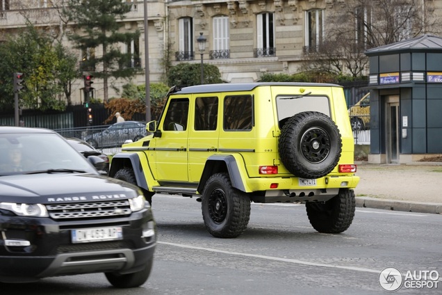 Mercedes-Benz G 500 4X4² wil graag iets meer zijn