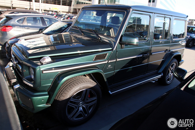 Voor de rappe boswachter: G 63 AMG in het groen